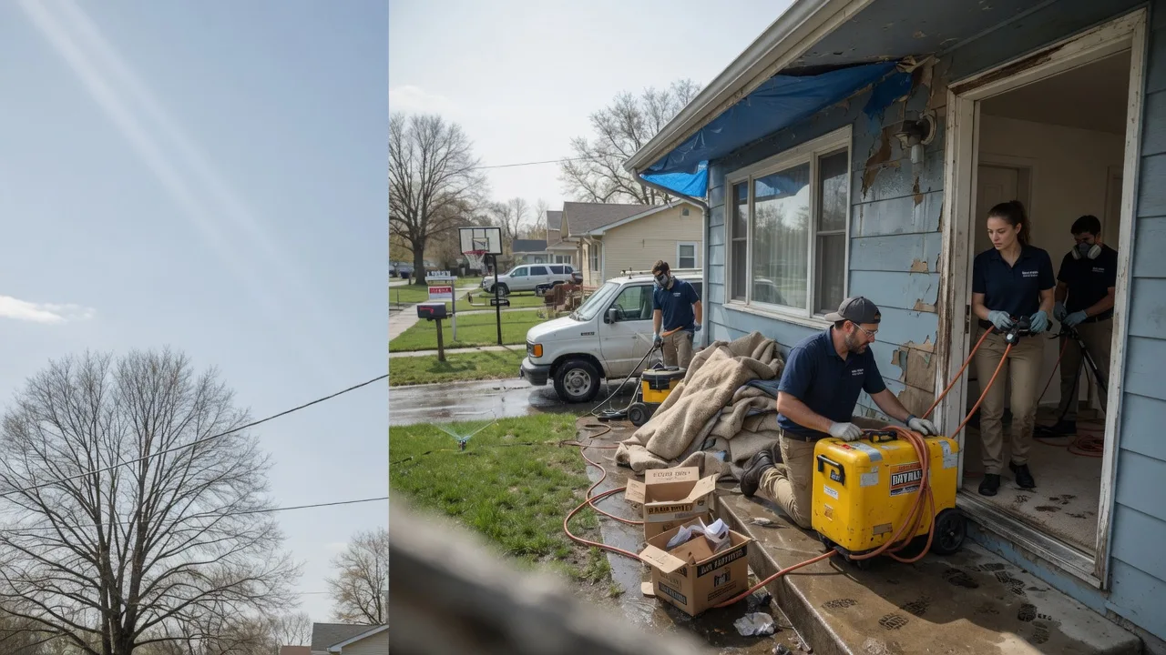 Basement Flood Cleanup in Pilgrims Knob, VA near me